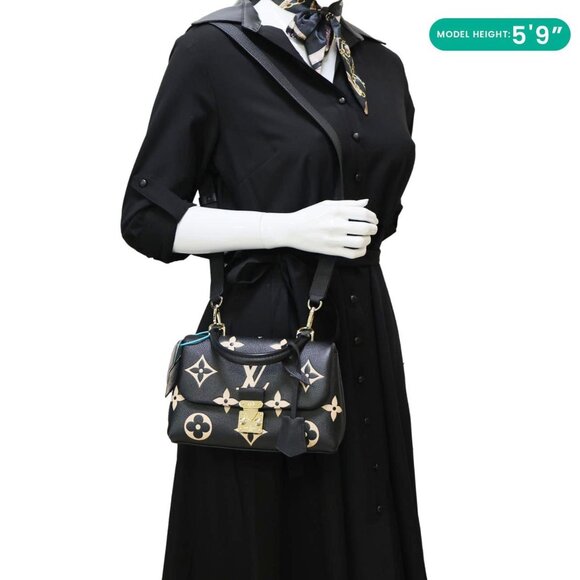 Louis Vuitton  Madeleine BB Monogram Empreinte Leather Crossbody Bag Bicolor - Picture 2 of 12